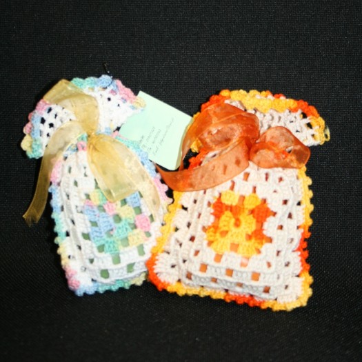 Porta Sabonete em Croché 