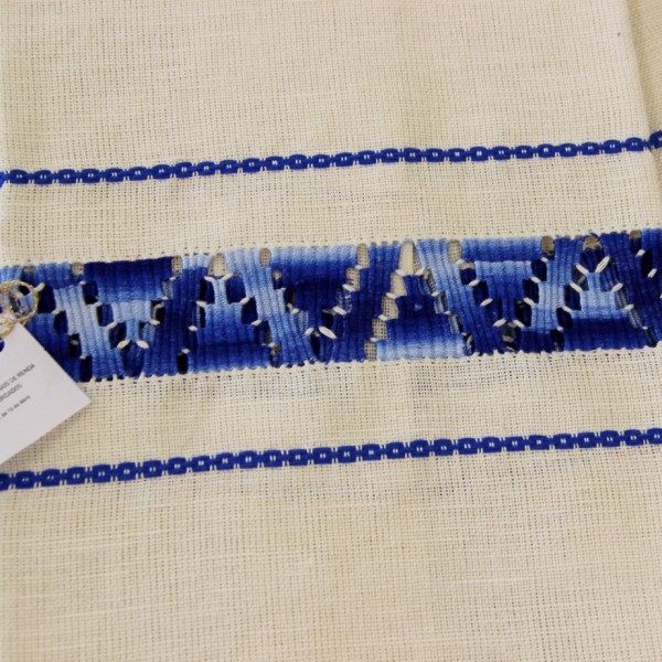 Toalha de Lavatório Bordada com Bainha Tecida - Mod. 2